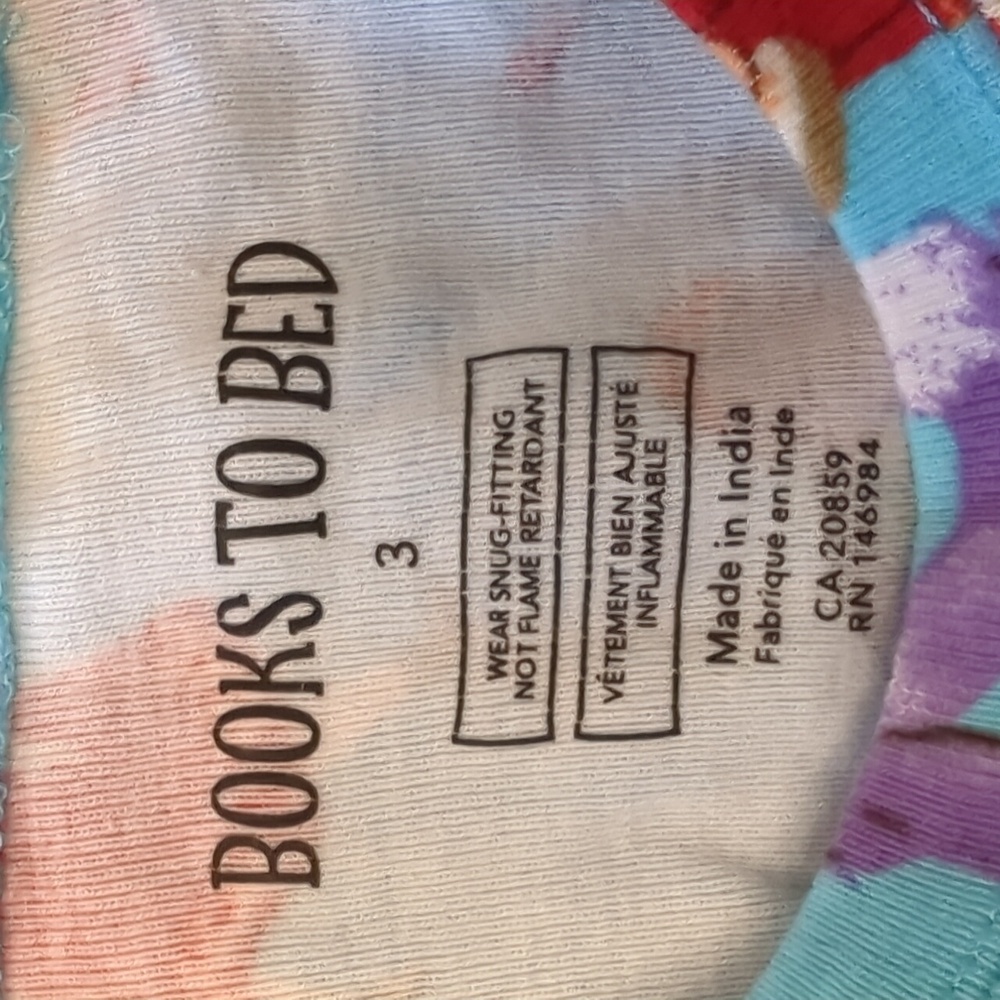 Books To Bed Little Red Riding Hood Toddler Pajama Set, 3T - Picture 4 of 9